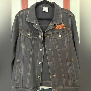RETRO DEF LEPARD DENIM JACKET